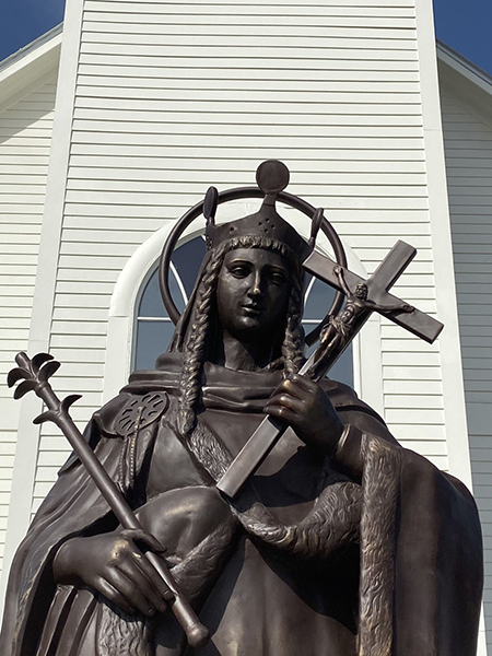 Cast bronze religious sculptures for church usage