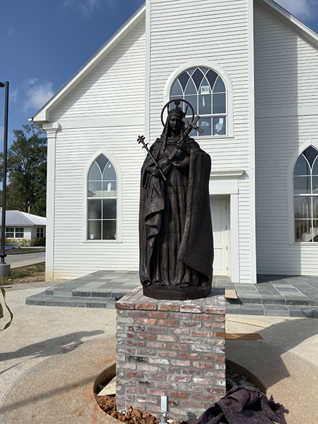 Cast bronze religious sculptures for church usage