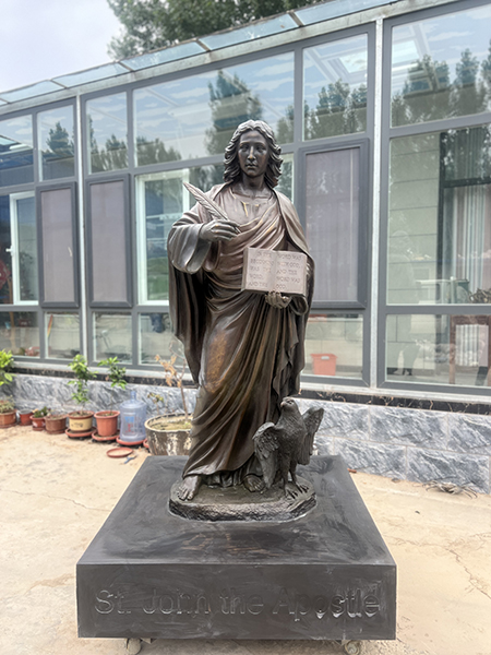 Cast bronze religious sculptures for church usage