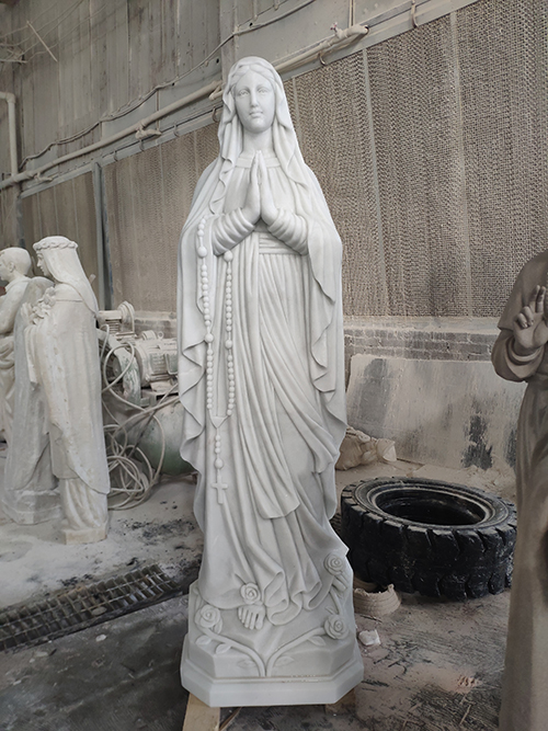 Hunan White Marble life size religious statues