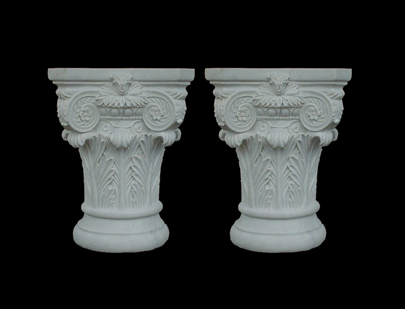 High quality customized hand carved pedestal