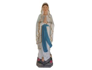 Religious fiberglass Mary statue for church usage