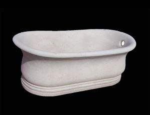 Home hand carved marble bathtubs