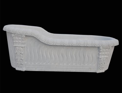 Hand carved natural stone bathtubs for home usage