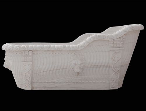 Hand carved natural stone bathtubs for home usage