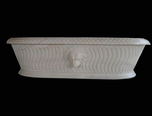 Classic hand carved stone bathtubs for indoors usage